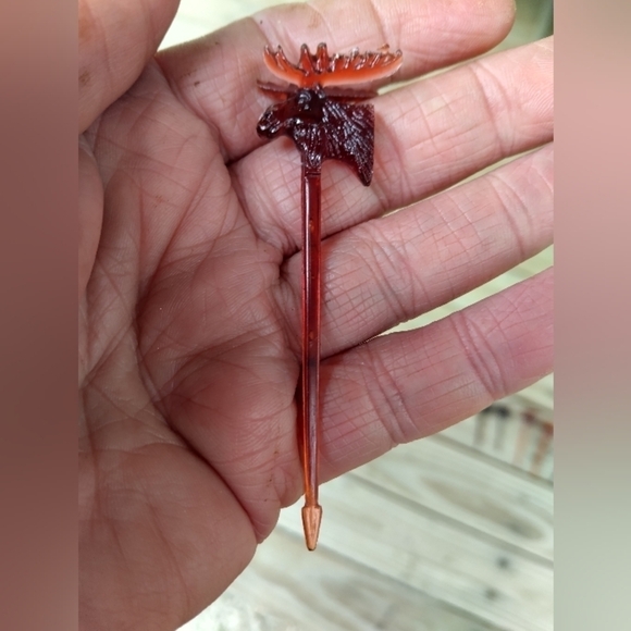 Lot of 7 Vintage Moose Deer Buck hors d'oeuvre Appetizers Cheese Party Picks - Picture 2 of 3